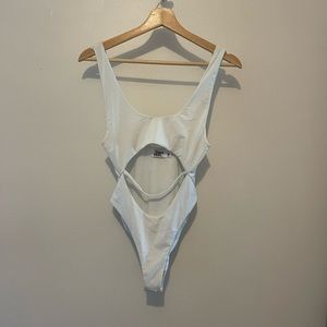Stretchy white bodysuit from tiger mist (small)